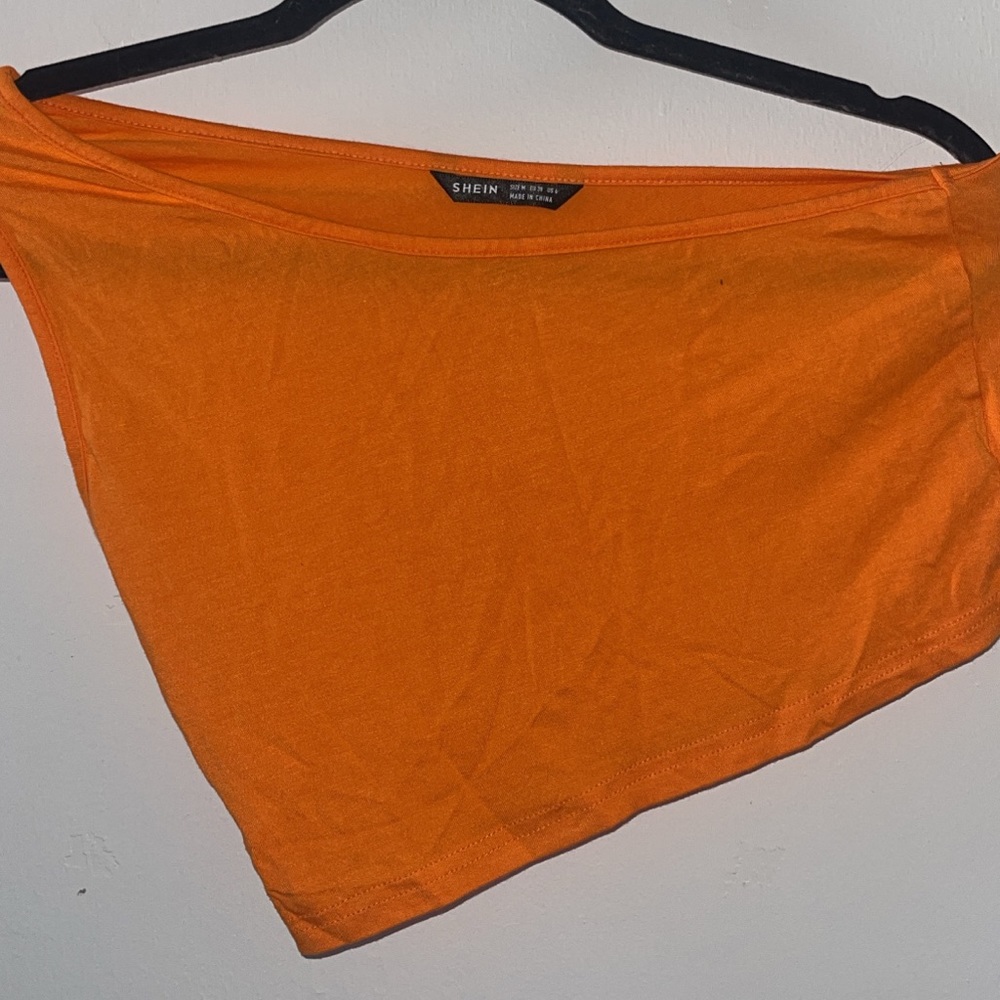 Orange Crop Top